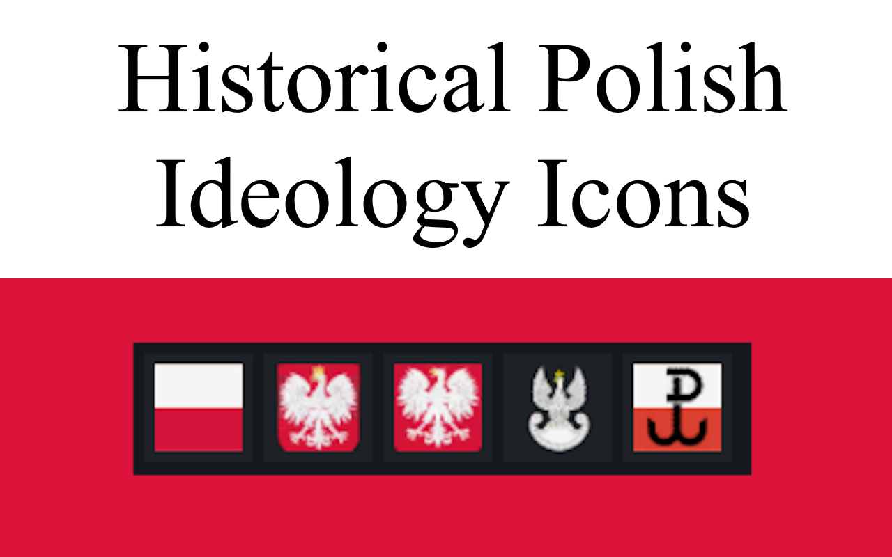 Historical Polish Ideology Icons mod preview for RimWorld