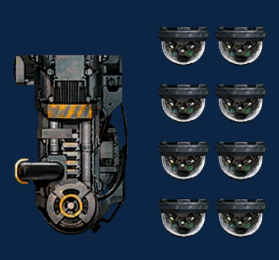 1 Periscope 8 Cameras Circuit Assembly – Barotrauma Mod