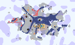 Crashed spaceship