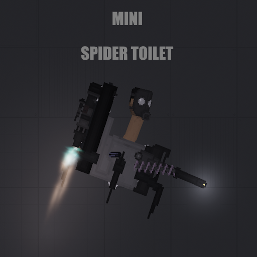 mini spider toilet