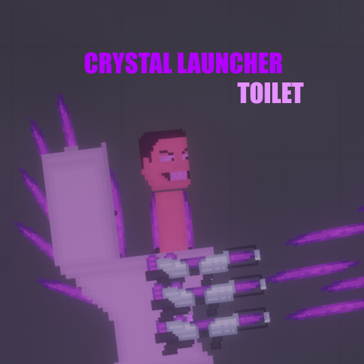 crystal launcher toilet