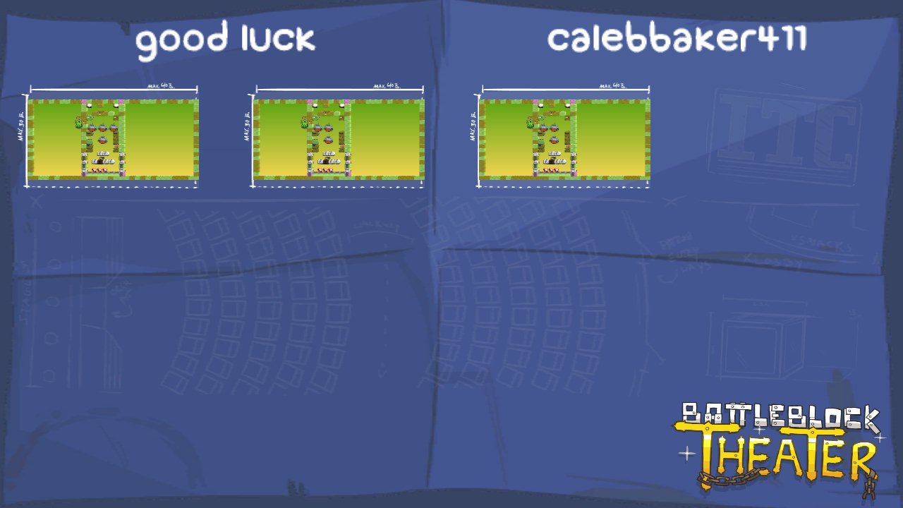 good luck