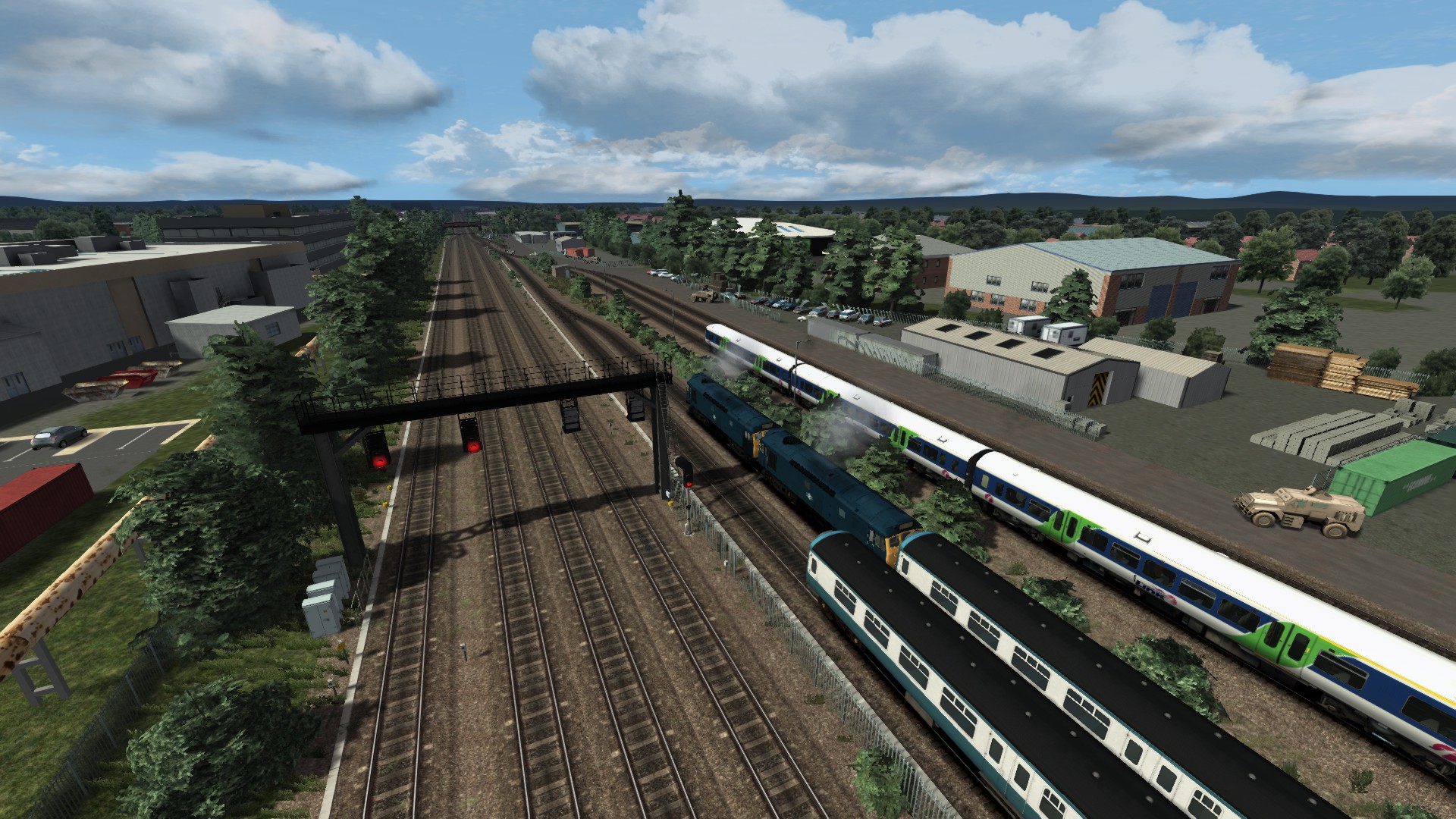 209 UK railwail tour Midland Main Line Leicester Derby et Nottingham Part 1 Beeston to Toton