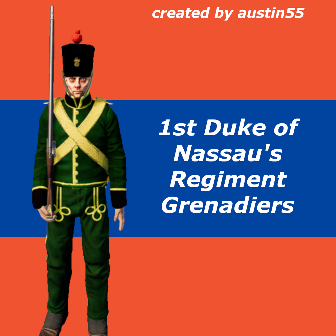 1st Duke of Nassau's Regiment Grenadier