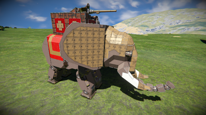 SMR Shahanshah war elephant preview