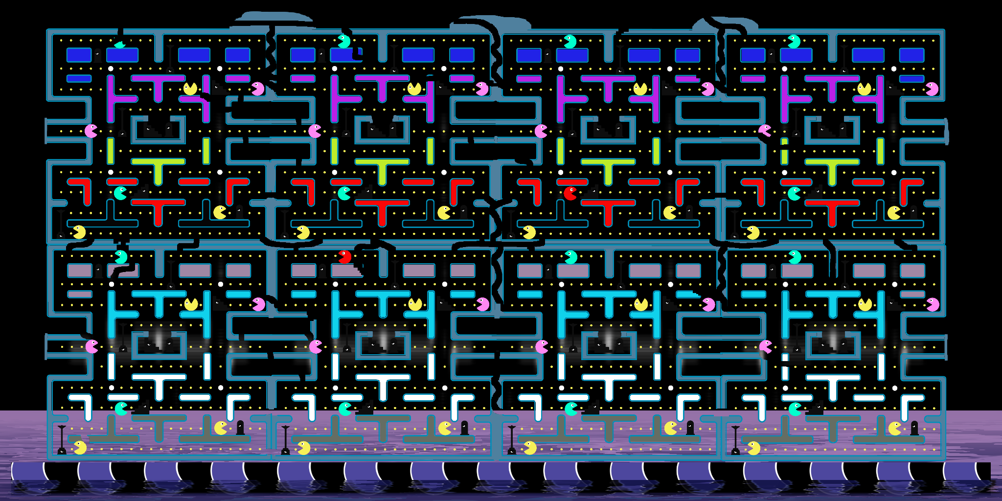 pacman landscape