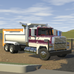 Ford LTL 9000 Day-Cab 6x4 Dump Truck