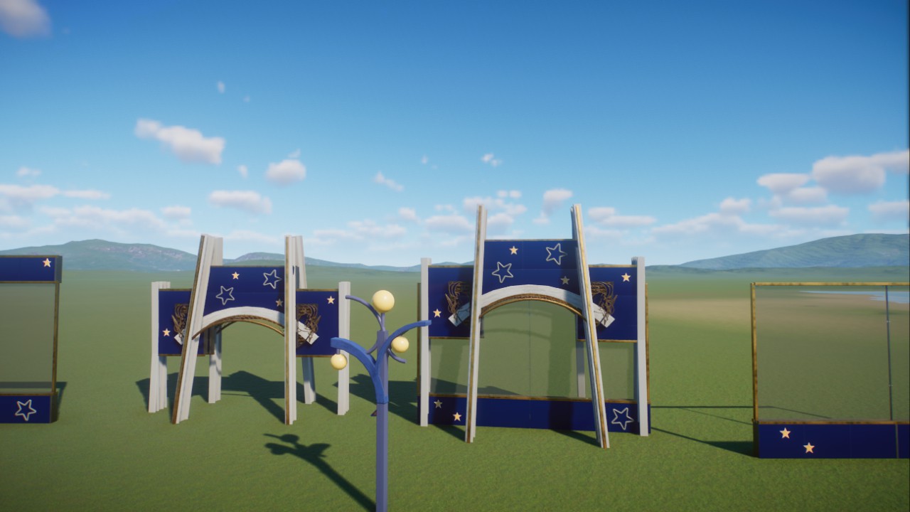 EpicZoo Celestial Dome Fences