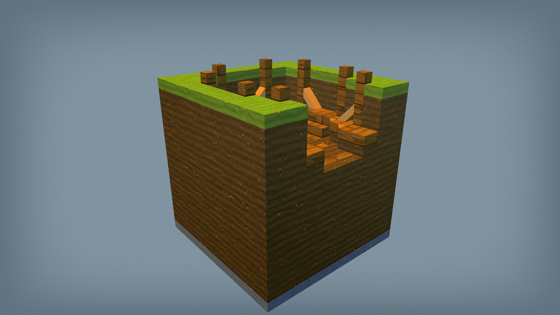 (Underground trenches) end part
