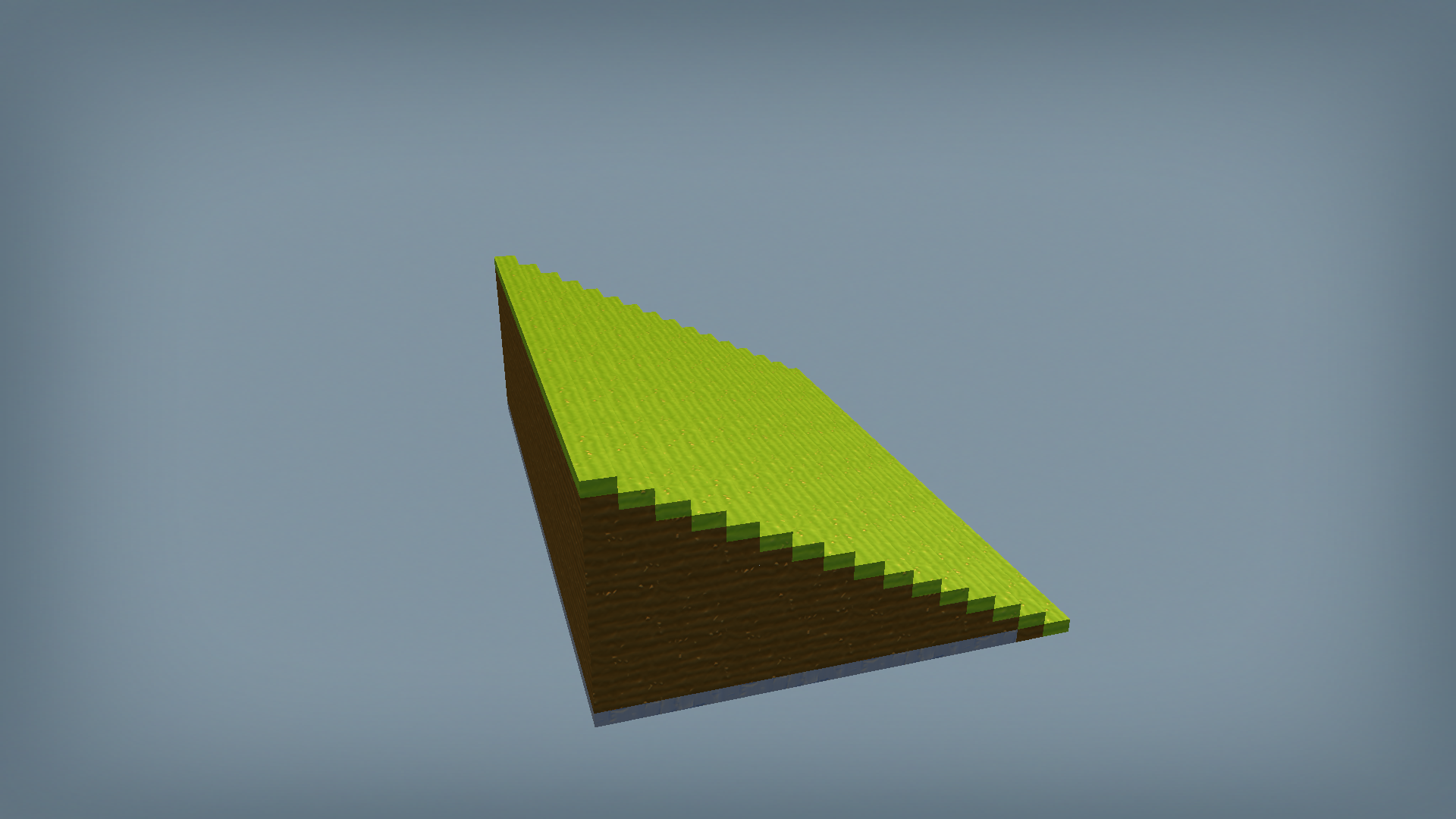 (Underground trenches) side straight part 1x3
