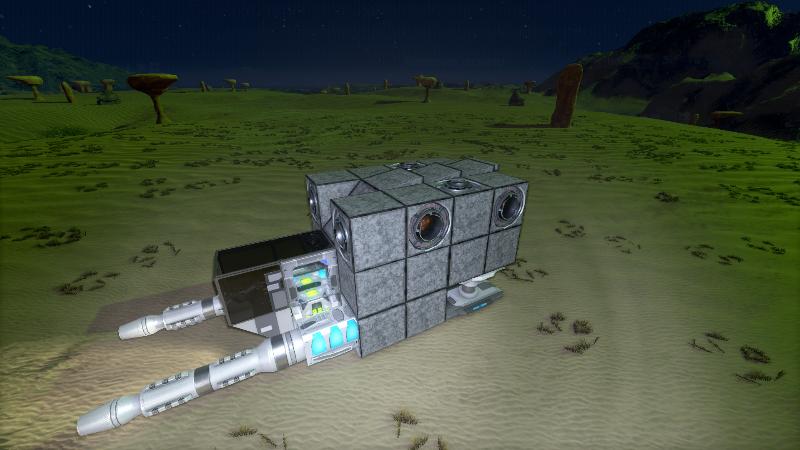 Quark Mining Ship Re2