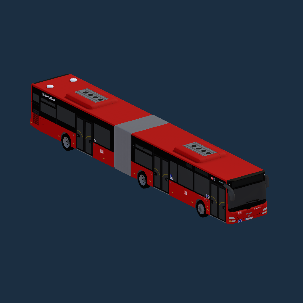 DB - Südwestbus rot - E5