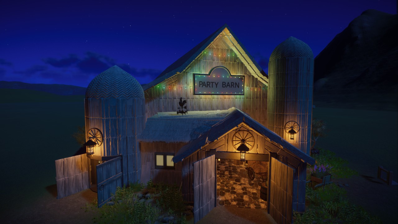 barnyard barn, party barn, restaurant Partyscheune, Restaurant