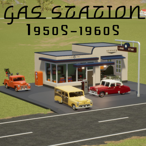 1950-1960s gas station
