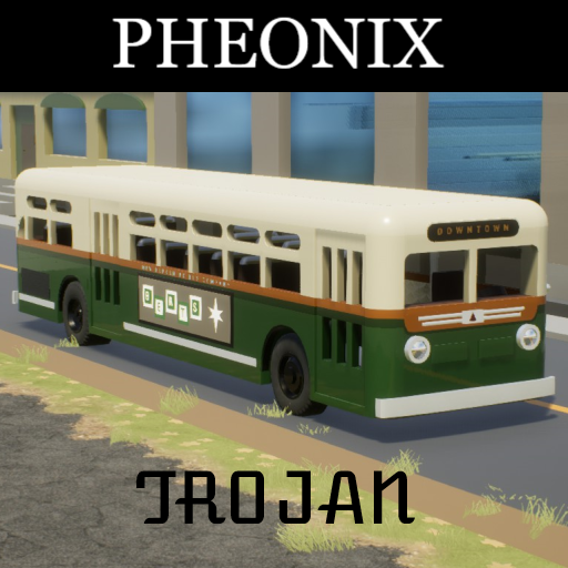 pheonix trojan 1950 NB bus company