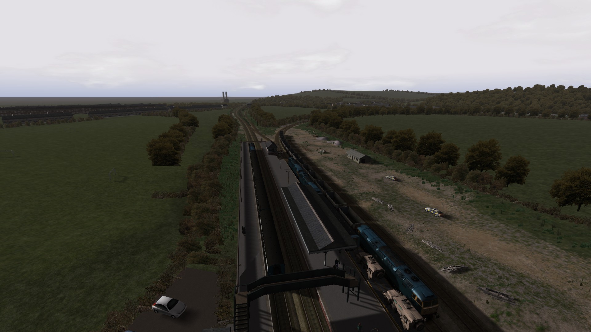216 UK railway tour China Clay for Export Part 3 Par to Carbis Branch