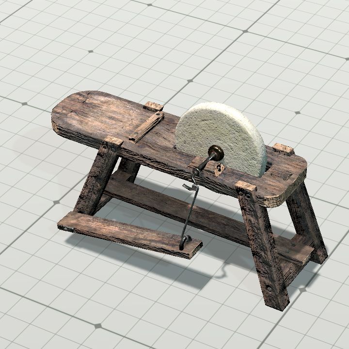 Medieval Grindstone