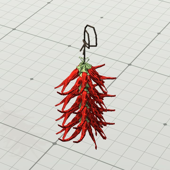 Dried Chili Hanger (short)
