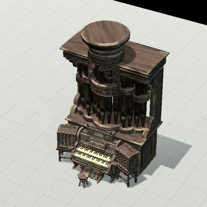 Old Church Organ