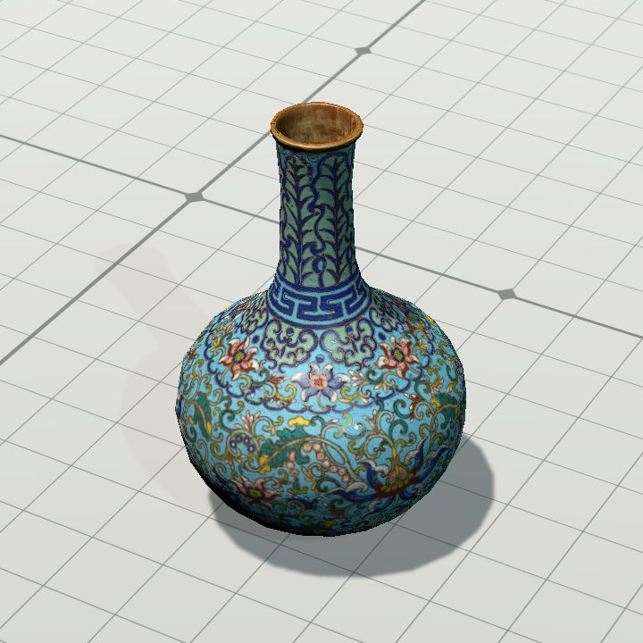 Chinese Cloisonné Vase