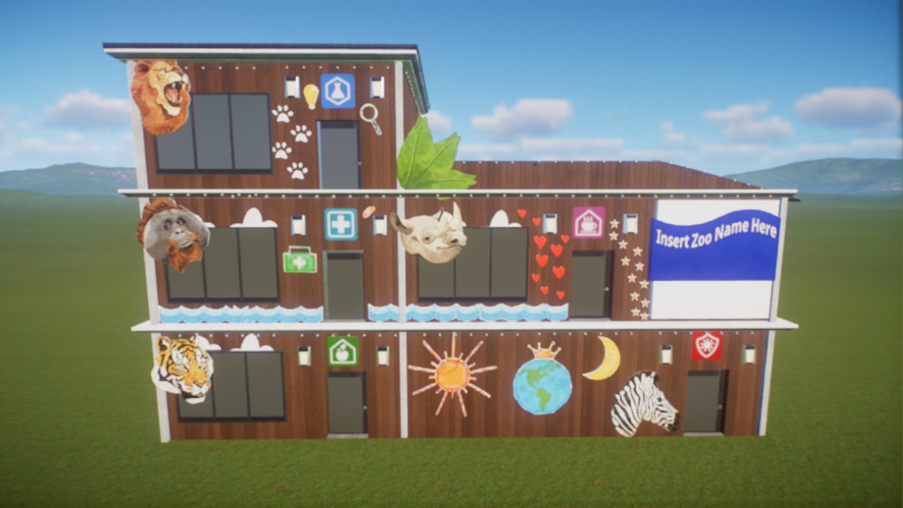 3-Tier Facility Building