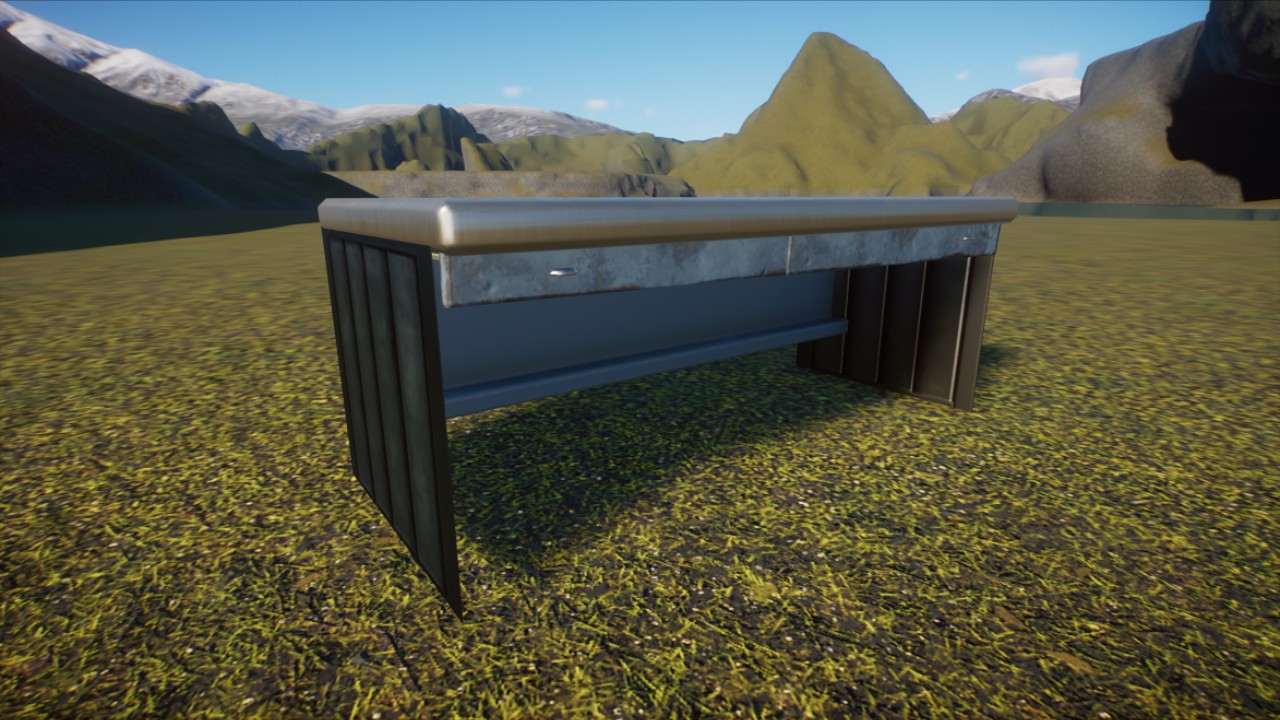 Metal Desk