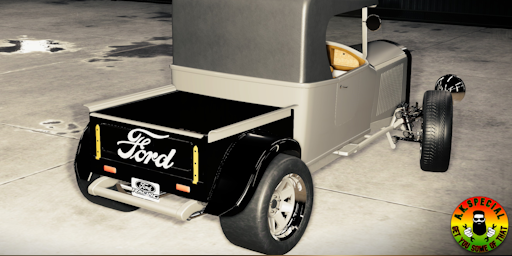 Livery S&P Old T 2Tone Paintable Ford Black