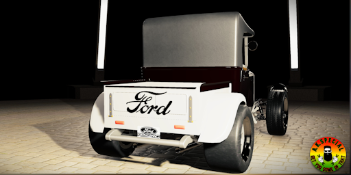 Livery S&P Old T 2Tone Paintable Ford White