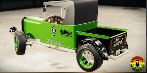 Livery S&P Old T 2Tone Paintable Gas Monkey Ford Model T