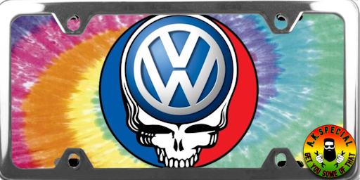 Plate Pack Volkswagen Vanity Plates