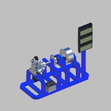 Engine (1 Cyl Small) on Dyno