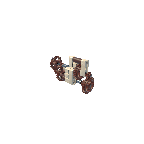 3 Gear Transmission Variant 1