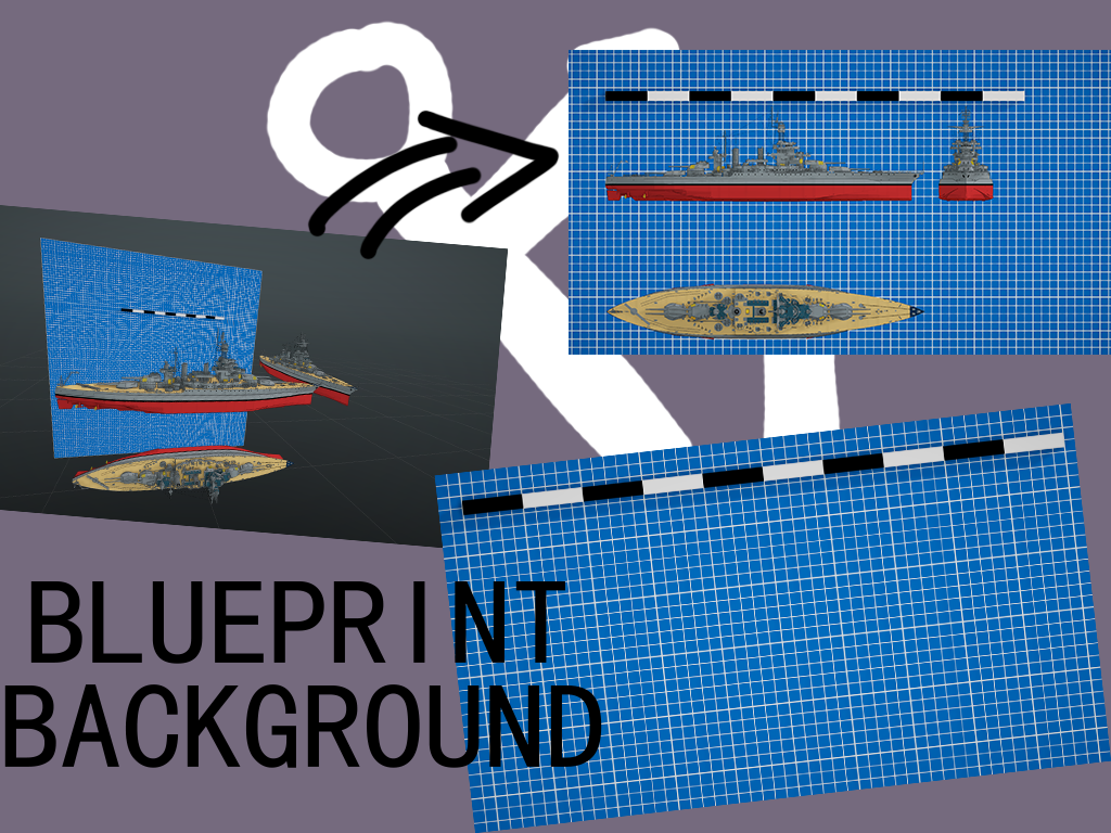 Blueprint Background 500m x 500m(REMEMBER Save your designs as a COPY and this background as Custom Part to go)