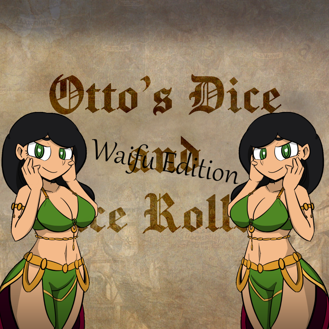 Otto's Dice and Dice Rollers - Waifu Edition
