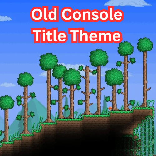 Old Console Title Theme preview