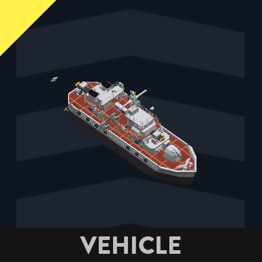 大蛮族重工製　対潜コルベット　anti submarine corvette