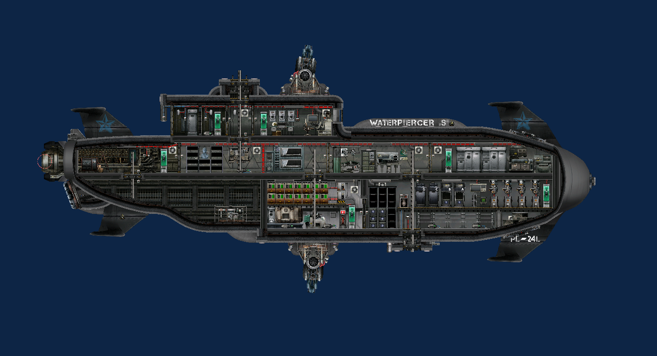 Waterpiercer Scout 2.0 – Barotrauma Mod