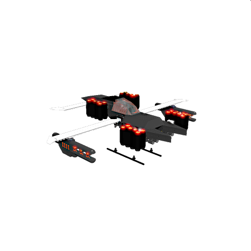 B3 Tech 'Silent Competator' VTOL Aircraft