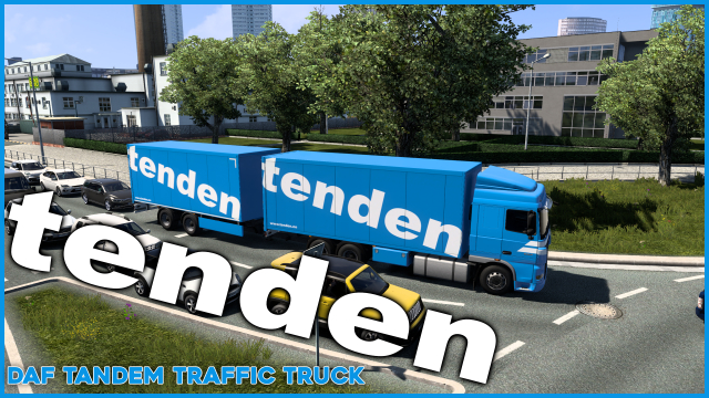 Tenden Transport Tandem Traffic Truck