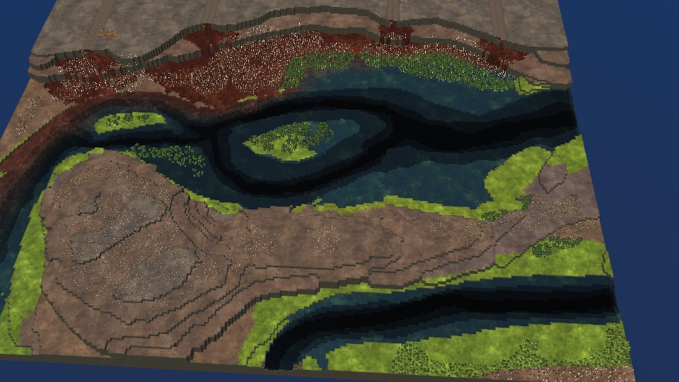 great river ruins