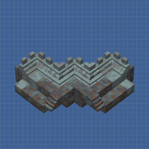 cross fortress exterior wall No.3