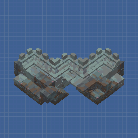 cross fortress exterior wall No.4