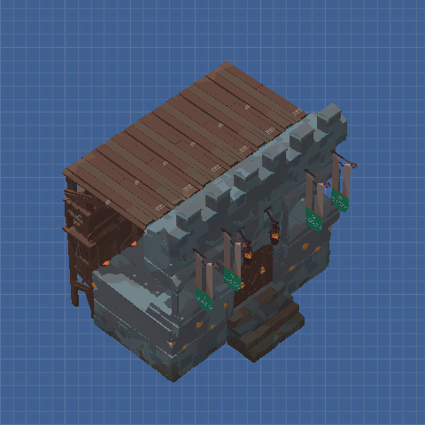 PPVC - fortress gate(2m+3m)