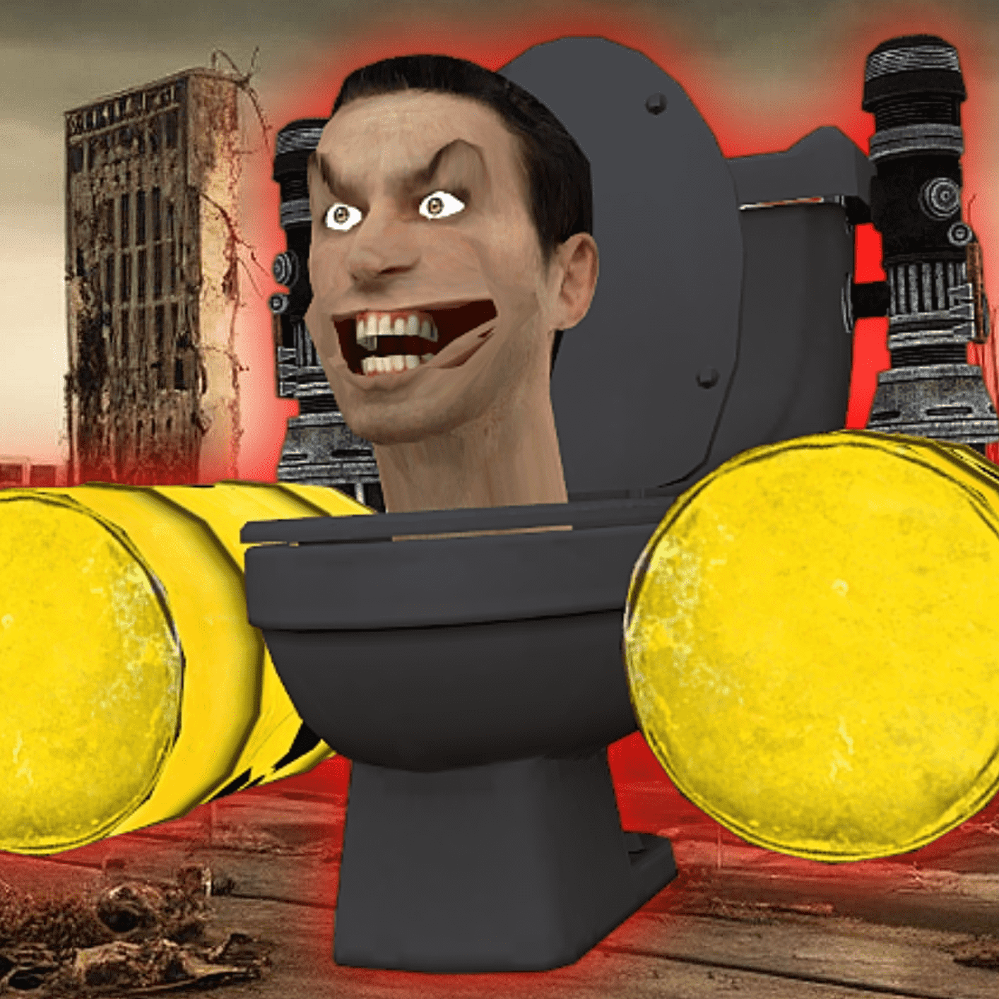 Skibidi Toilet Dual Acid Barrel (ACM)