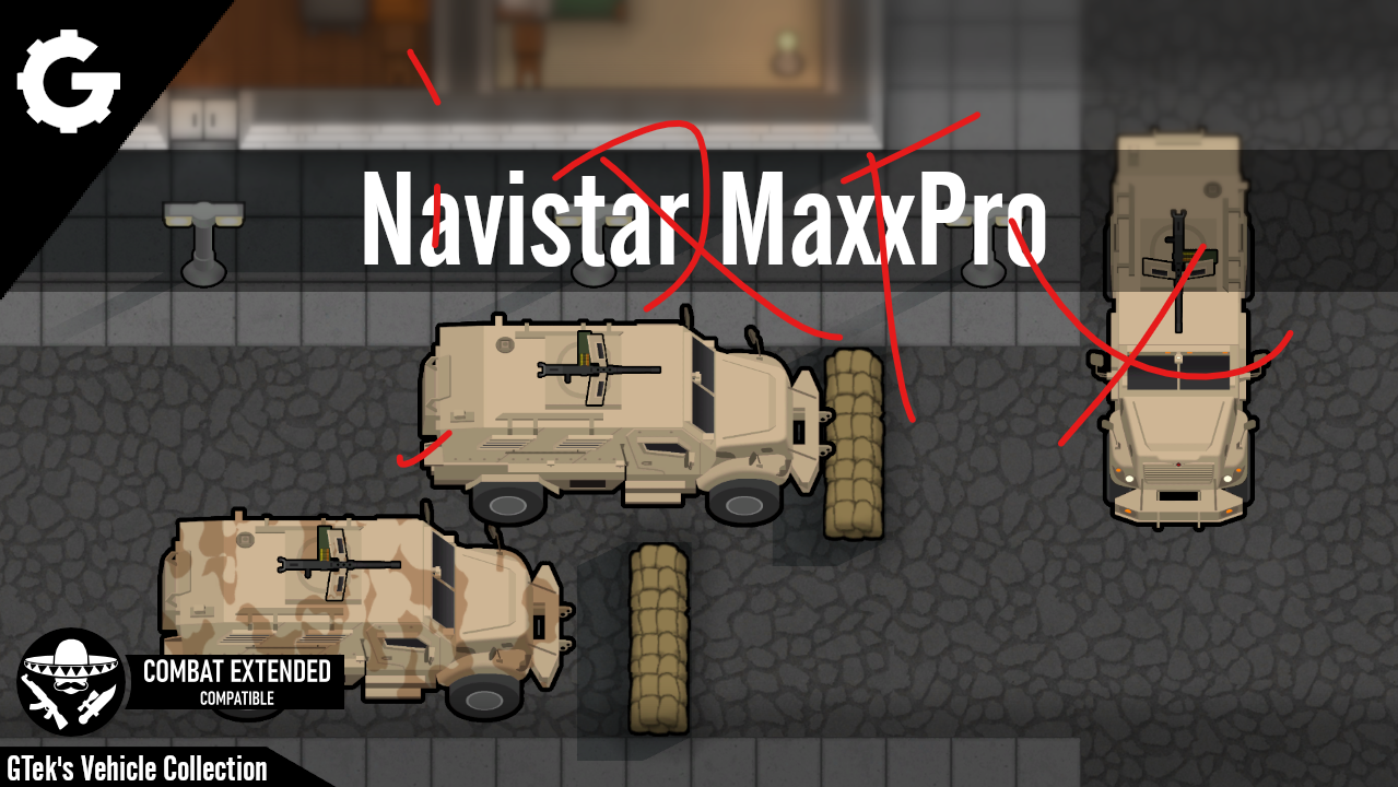 Navistar MaxxPro MRAP 简繁汉化包