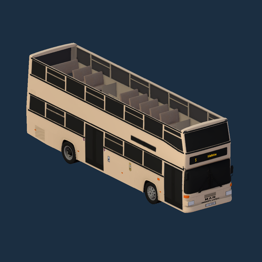 BVG MAN SD202 Beta (Open Top)