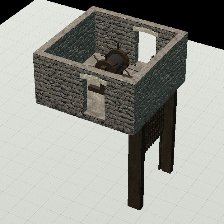 City gate portcullis