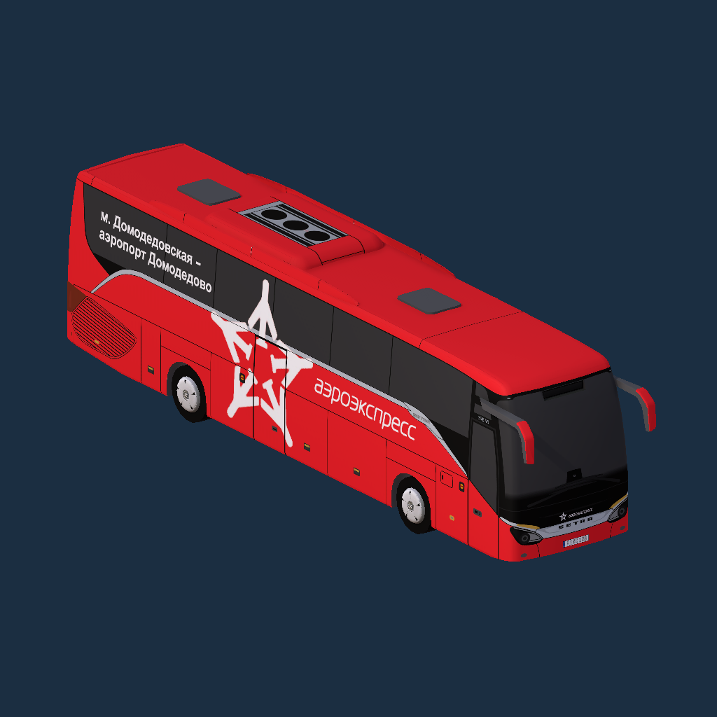 Setra S515 HD [Moscow] Aeroexpress