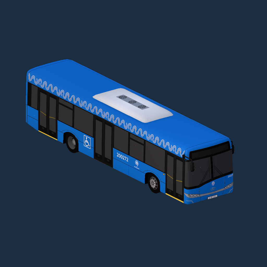 Solaris Urbino 12 (3 doors) [Moscow]