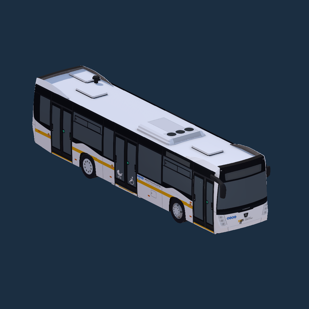 NefAZ 5299-40-52 [Moscow region] full white